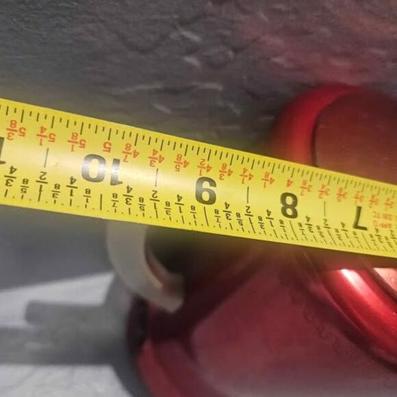 1950s Westomatic Red Percolater 9" - Picture 3 of 5